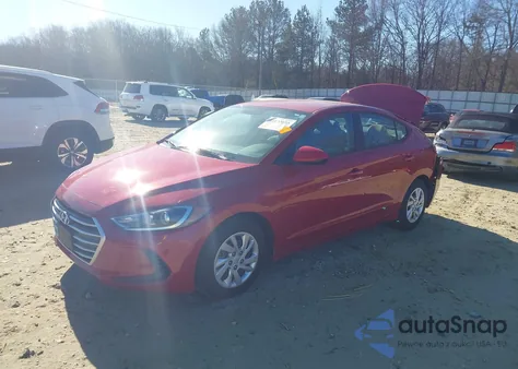 2017 Hyundai Elantra Se из США, поврежденный, VIN KMHD74LF2HU071236